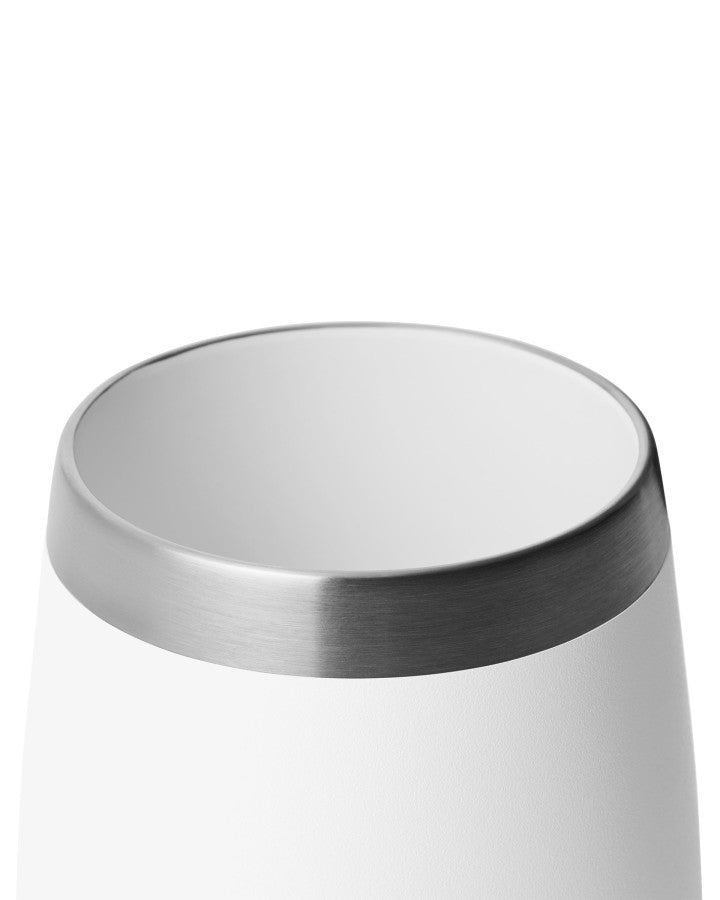 Rambler 10 OZ CL Wine MS - White
