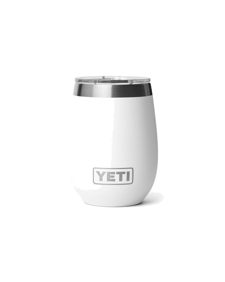 Rambler 10 OZ CL Wine MS - White