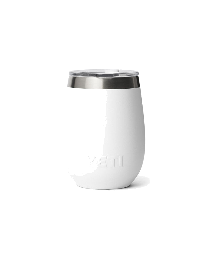 Rambler 10 OZ CL Wine MS - White