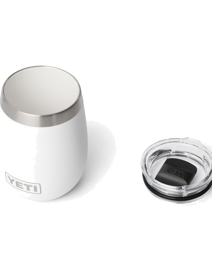 Rambler 10 OZ CL Wine MS - White