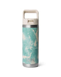 Rambler 18 Oz Colour Straw Bottle - Sea View