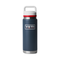 Rambler 26 Oz Colour Bottle Chug - Navy/Rescue Red/White/Badge