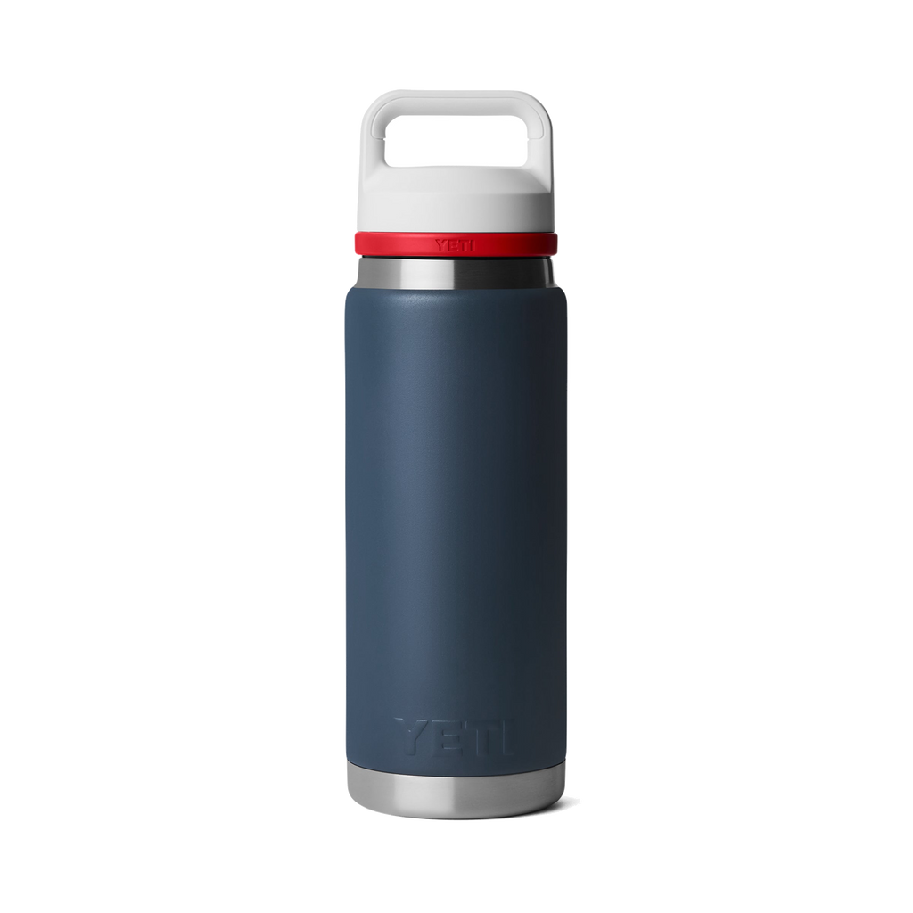 Rambler 26 Oz Colour Bottle Chug - Navy/Rescue Red/White/Badge