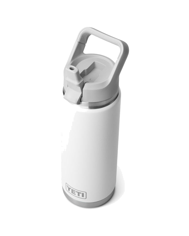 Rambler 26 OZ Colour Straw Bottle - White