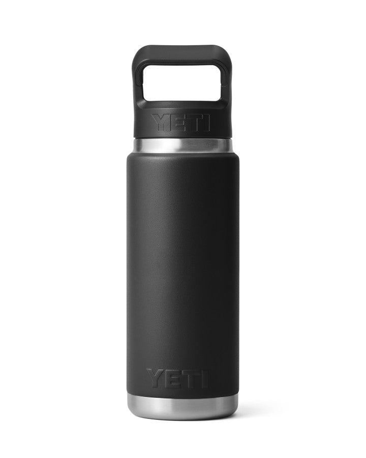 Rambler 26 OZ Straw Bottle - Black