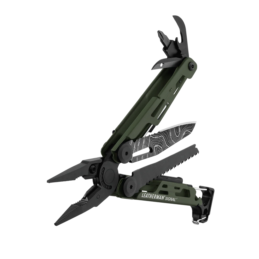 Leatherman Signal - Green Topo