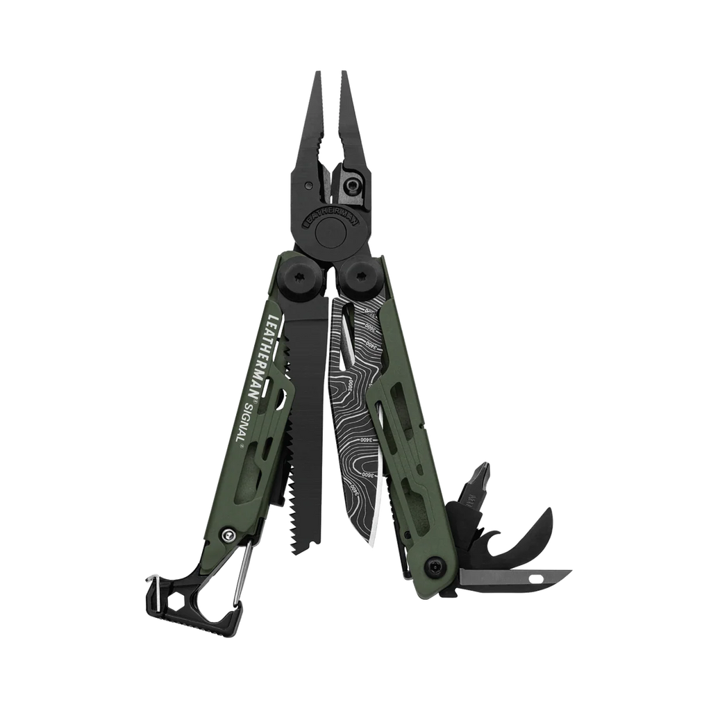 Leatherman Signal - Green Topo