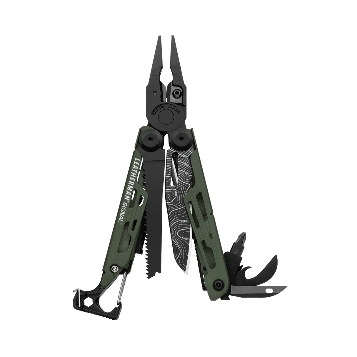 Leatherman Signal - Green Topo