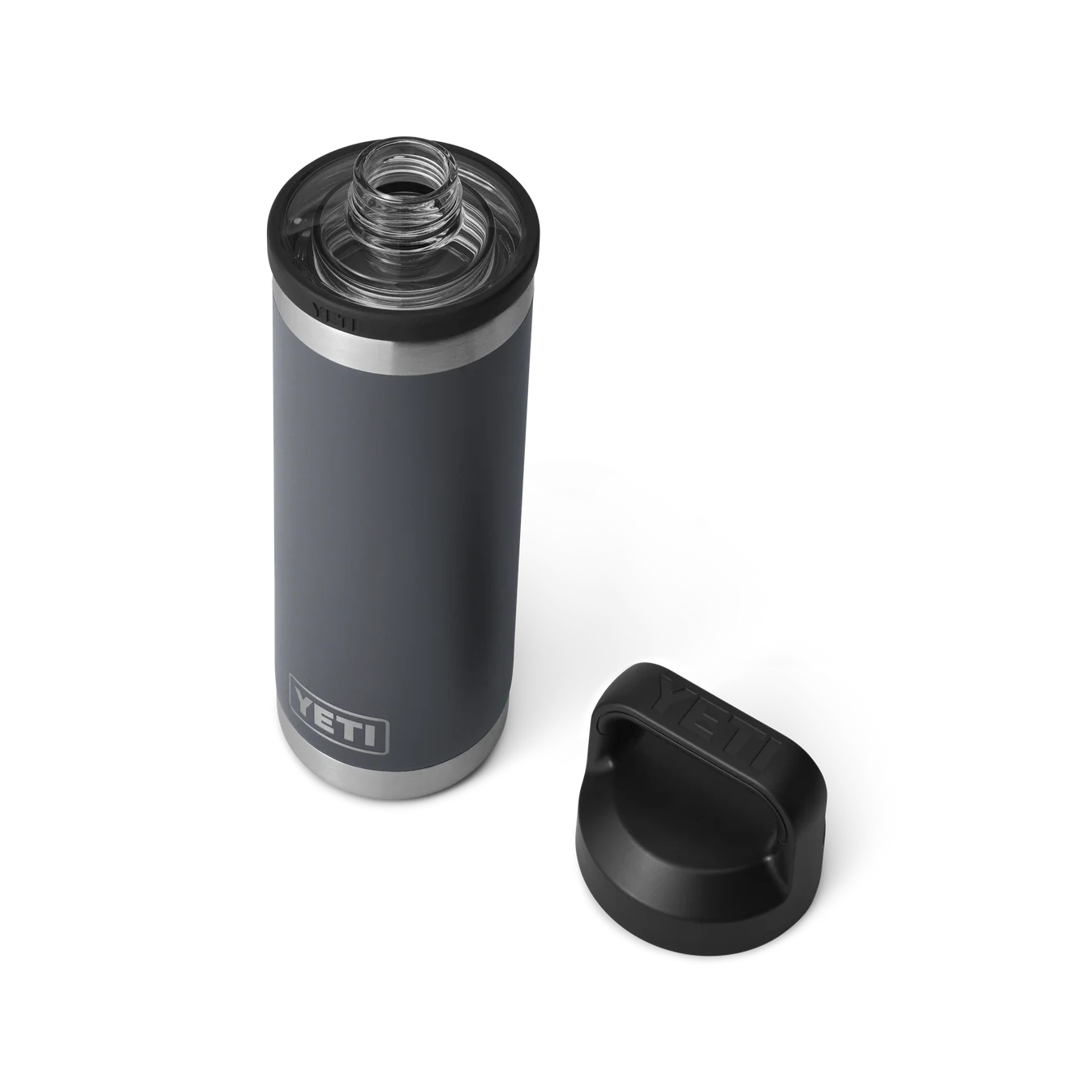 Rambler 18 Oz Bottle Chug - Charcoal