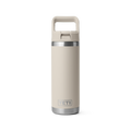 Rambler 18 Oz Colour Straw Bottle - Cape Taupe