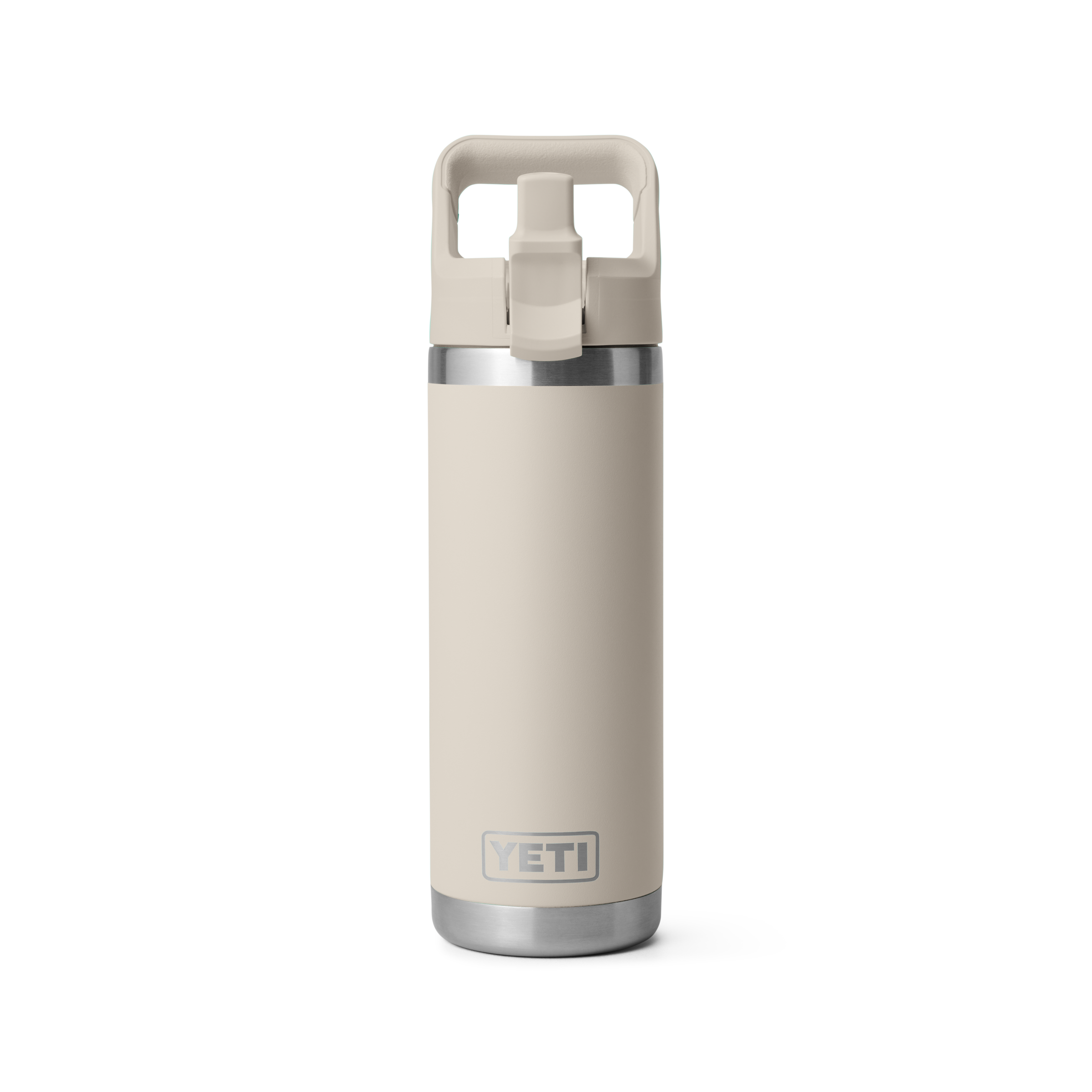 Rambler 18 Oz Colour Straw Bottle - Cape Taupe
