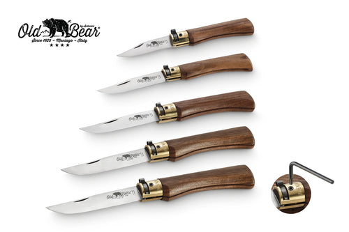Antonini Old Bear Walnut Stainless Folding Knife